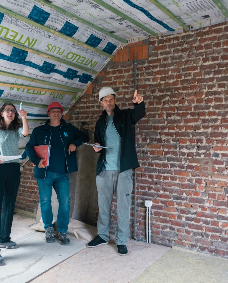 Ons team op de werf