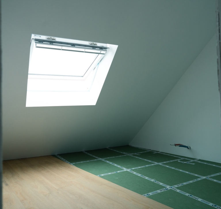 Afgewerkte kamer